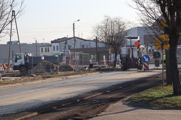 Zgodnie z zapowiedzią skrzyżowanie, na którym powstaje rondo, zostało zamknięte
